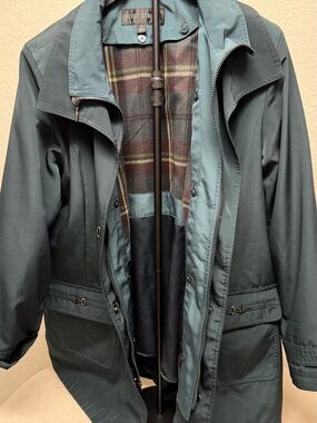 Fleet Street Women’s Dark Teal Waterproof Jacket